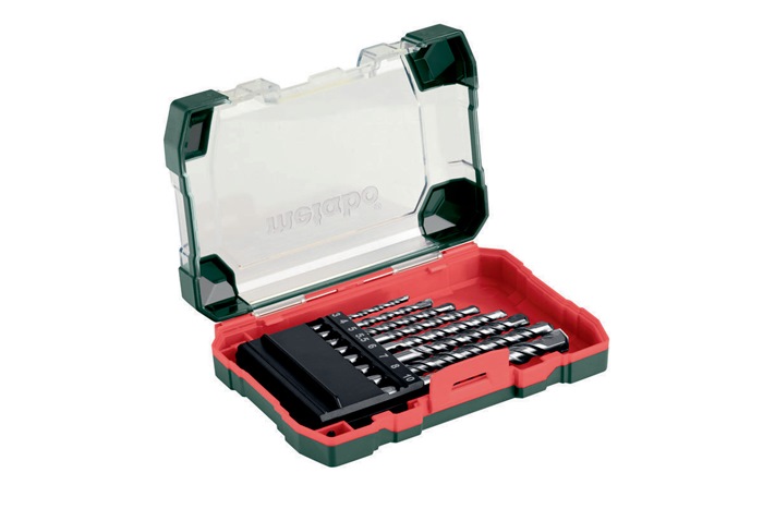 METABO Steinbohrersatz 8tlg. Inhalt:3/4/5/5,5/6/7/8/10mm HM gefr. Ku.-Kassette Metabo