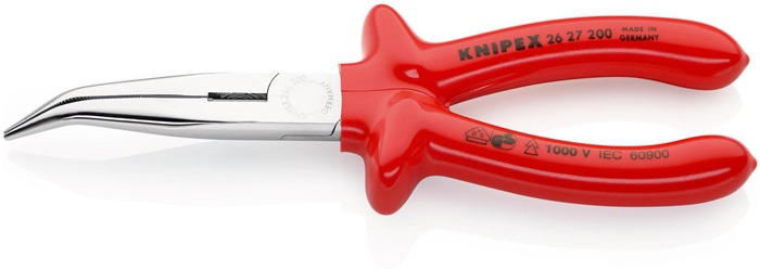 KNIPEX Flachrundzange Länge 200 mm Form 2