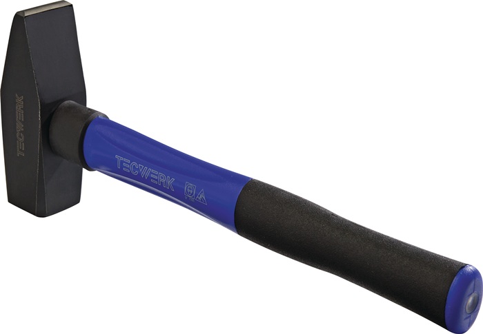 TECWERK Schlosserhammer 1500g Stiel-L.380mm 3K-Stiel m.Stahlschutzhülse TECWERK