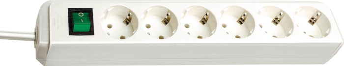 BRENNENSTUHL Steckdosenleiste Eco Line 16 A 250 V Steckd.6 1,5m H05VV-F 3x1,5mm² BRENNENSTUHL