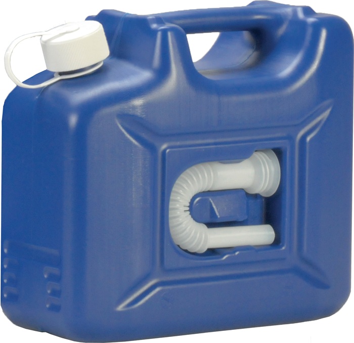 HÜNERSDORFF AdBlue-Kanister 10l blau HDPE L350xB165xH310mm HÜNERSDORFF