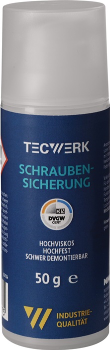TECWERK Schraubensicherung 50 g - Vorteilspack