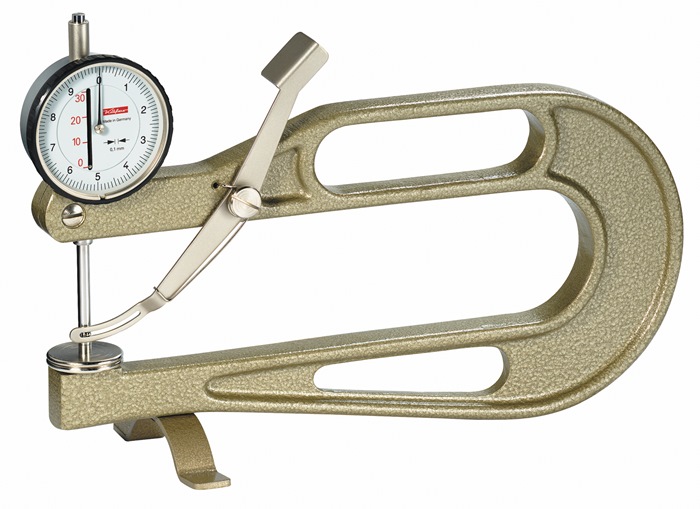 KÄFER Dickenmessgerät 0-30 mm Ablesung 0,1 mm