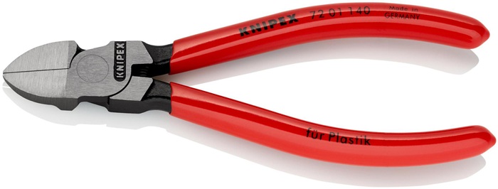 KNIPEX Seitenschneider für Kunststoffe Länge 140 mm