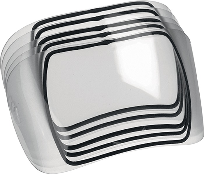 OPTREL Vorsatzscheibe außen, 5er Set f. 4000370232,-241,-245