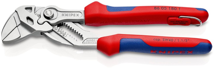 KNIPEX Zangenschlüssel Länge 180 mm Spannweite 40 mm
