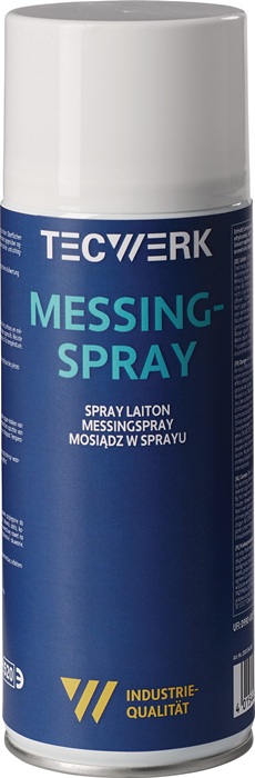 TECWERK Messingspray 400ml Spraydose TECWERK - Vorteilspack
