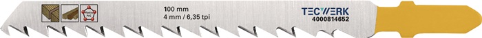 TECWERK Stichsägeblatt Gesamtlänge 100 mm