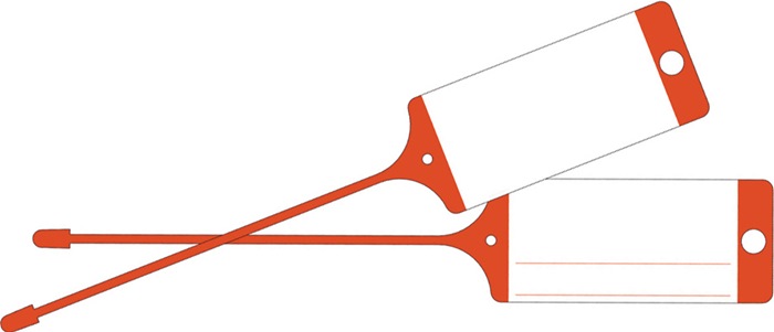 EICHNER Warenanhänger rot