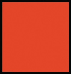 Warnfahne Länge 300 x Breite 300 mm