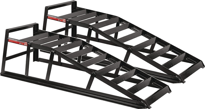 HP AUTOZUBEHÖR Auffahrrampe Metall L90xB28xH26,5mm