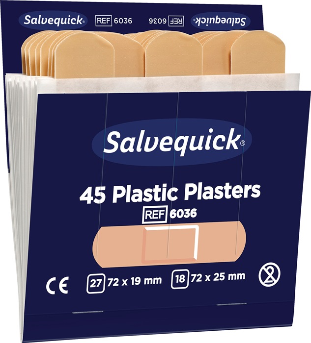 SALVEQUICK Pflasterstrips wasserfest