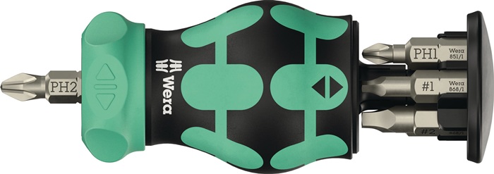 WERA Magazinbithalter 6-teilig