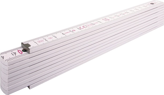 STABILA Gliedermaßstab Länge 2 m Breite 1,70 cm