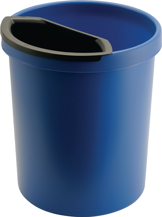 HELIT Abfalleinsatz Kunststoff schwarz 6 l - Vorteilspack