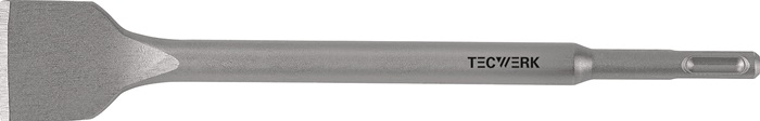 TECWERK Spatmeißel Gesamtlänge 250 mm gebogen
