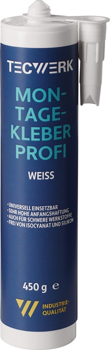 TECWERK Montagekleber weiß