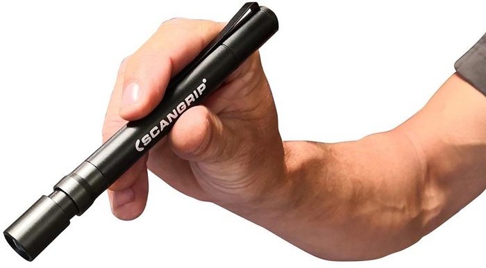 SCANGRIP LED-Taschenlampe FLASH PEN 200 lm 2xAAA Batterien 80m SCANGRIP