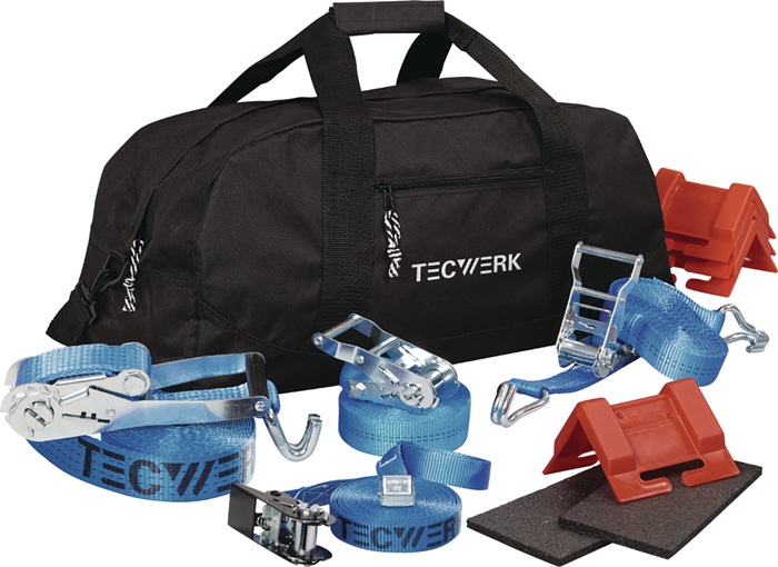 TECWERK Ladungssicherungs-Set 28-teilig