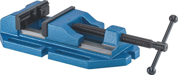 RÖHM Bohrmaschinenschraubstock BOF Backen-B.135mm niedrig,stabil,m.Gewindespindel