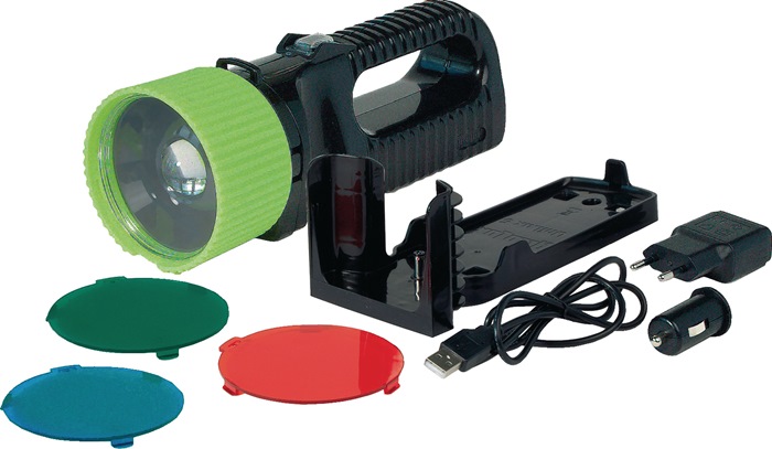 ACCULUX LED-Handscheinwerfer 3,7 V 4400 mAh