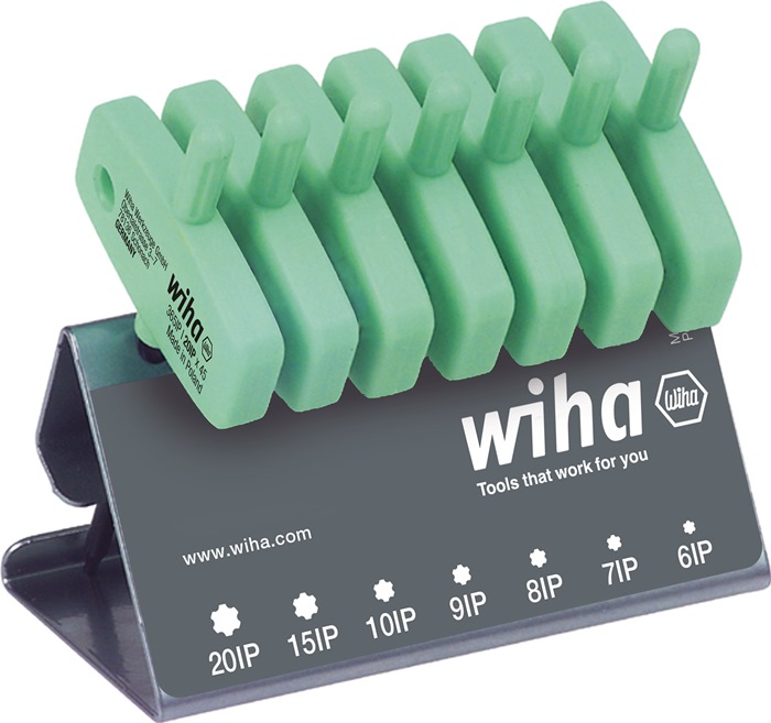WIHA Schraubendrehersatz 365IP VB 6 IP-20 IP m.Schlüsselgriff 7-tlg.WIHA