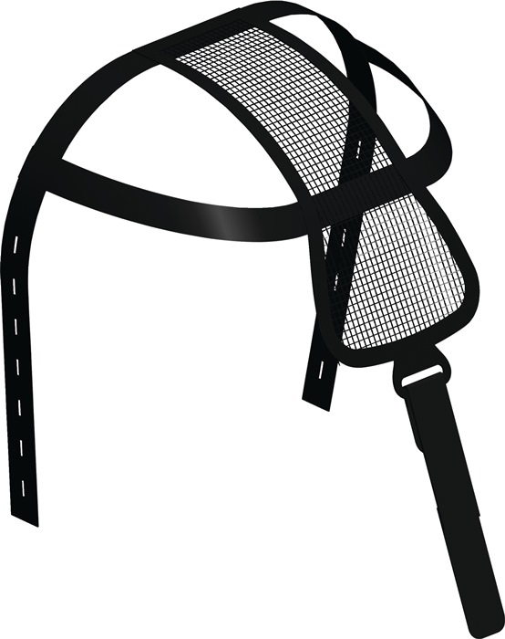 CLEANSPACE Kopfhalterung leicht und waschbar