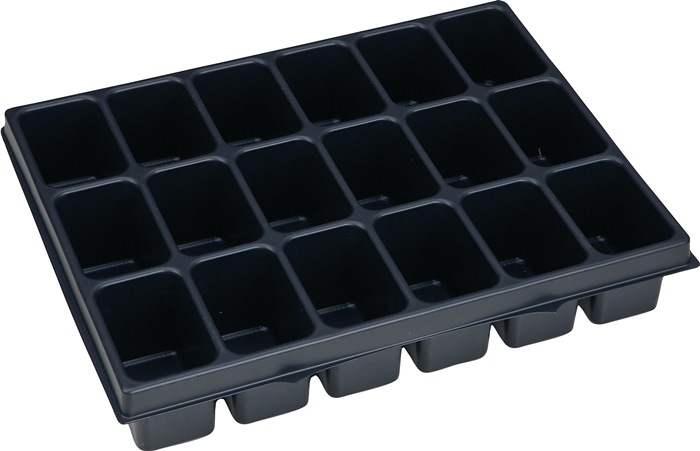 BS SYSTEMS Kleinteileeinsatz B349xT265xH63mm Polystyrol