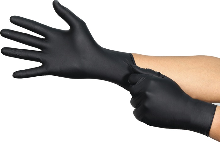 ANSELL Einw.-Handsch.MicroFlex 94-242 ESD Gr.M schwarz Nitril