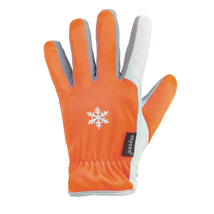 ELYSEE Handschuhe GROEDEN Gr.9 orange/silber-grau EN 388,EN 511 PSA II ELYSEE - Vorteilspack