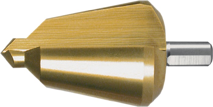 RUKO Blechschälbohrer Bohrber.36-50mm HSS TiN Gesamt-L.97mm Z.2 RUKO