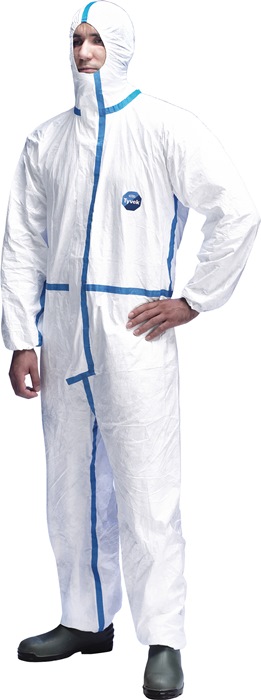 TYVEK Einwegoverall Tyvek® 600 Plus Gr.L weiß PSA III DUPONT