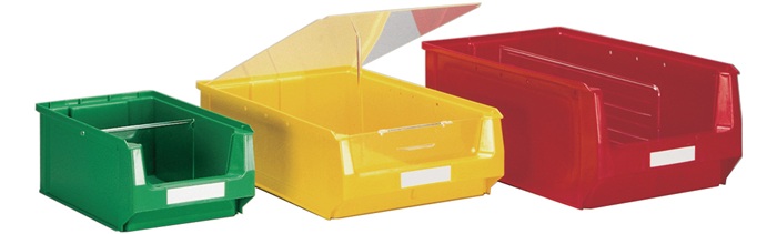 TECWERK Staubabdeckung für Sichtlagerkasten MK2, MK2Z