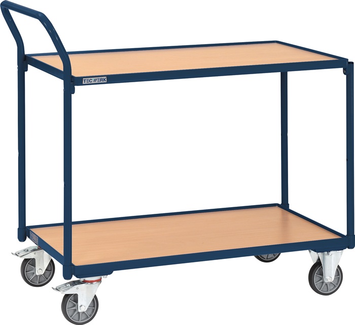 TECWERK Tischwagen 2 Ladeflächen L1000xB600mm