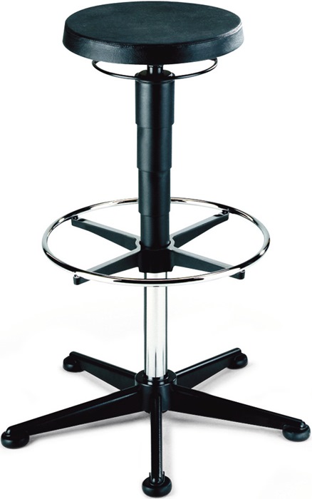 BIMOS Drehhocker Bodengleiter + Fußring