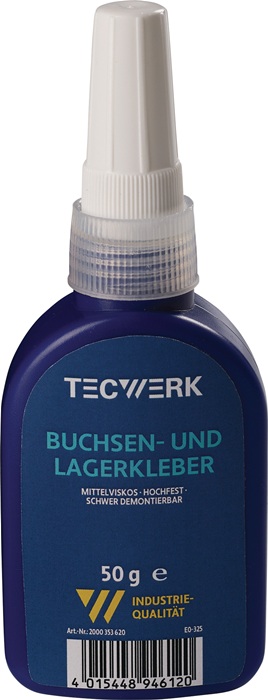 TECWERK Buchsen-/Lagerkleber hf.mv.grün 50g Flasche TECWERK - Vorteilspack