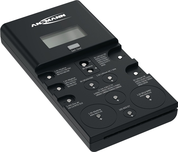 ANSMANN Batterie-/Akkutester für Akkus und Batterien