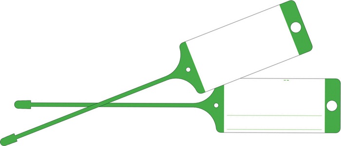 EICHNER Warenanhänger grün