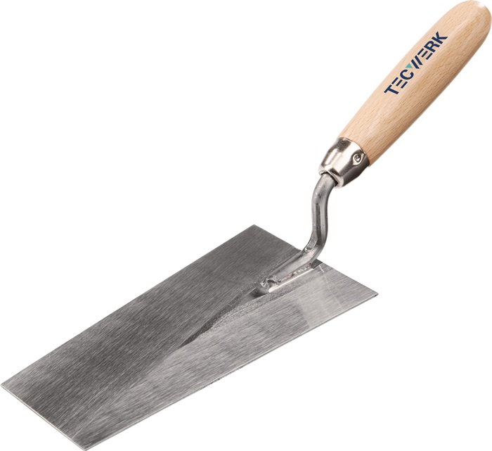 TECWERK Berner Putzkelle L.160mm B.85mm gehärtet,m.H-Heft STA TECWERK