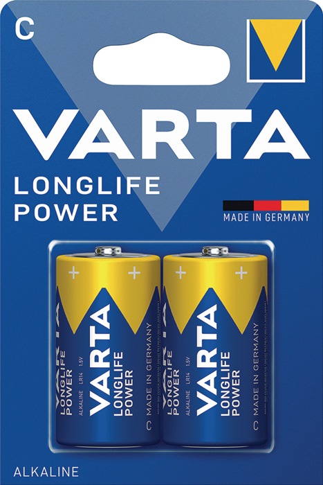 VARTA Batterie 1,5 V C-AM2-Baby 7800 mAh - Vorteilspack