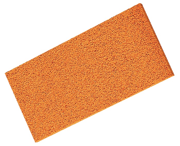 KRONEN-HANSA Schwammgummiauflage L280xB140xS10mm grob rot KRONEN-HANSA