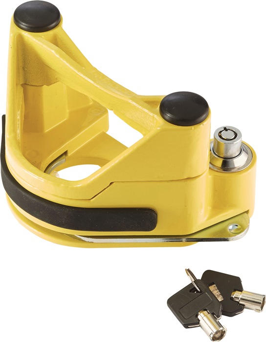 HP AUTOZUBEHÖR Anhänger-Diebstahlsicherung Stahl, pulverbeschichtet