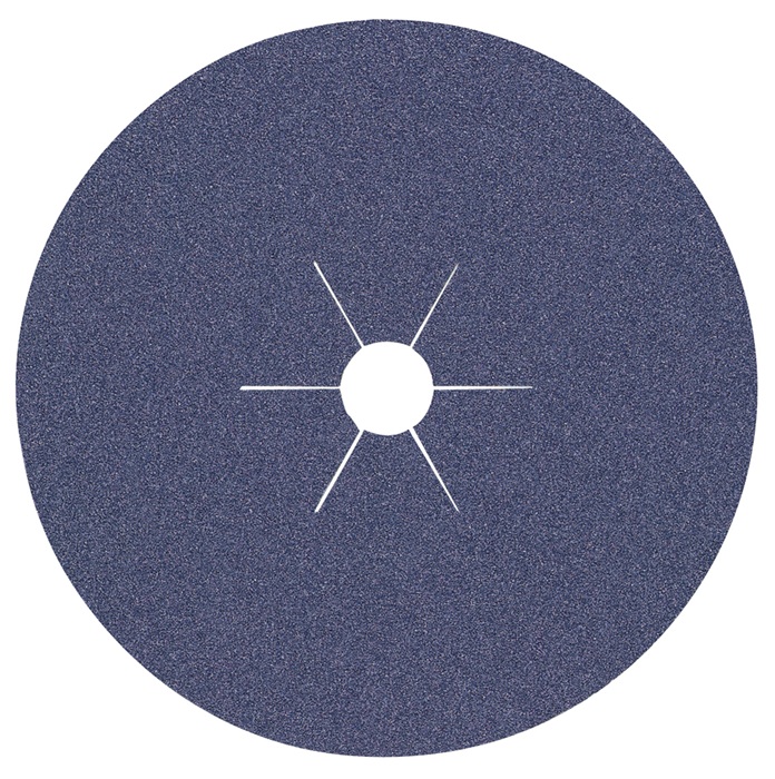 TECWERK Fiberscheibe D.115mm K.80 INOX ZK TECWERK - Vorteilspack