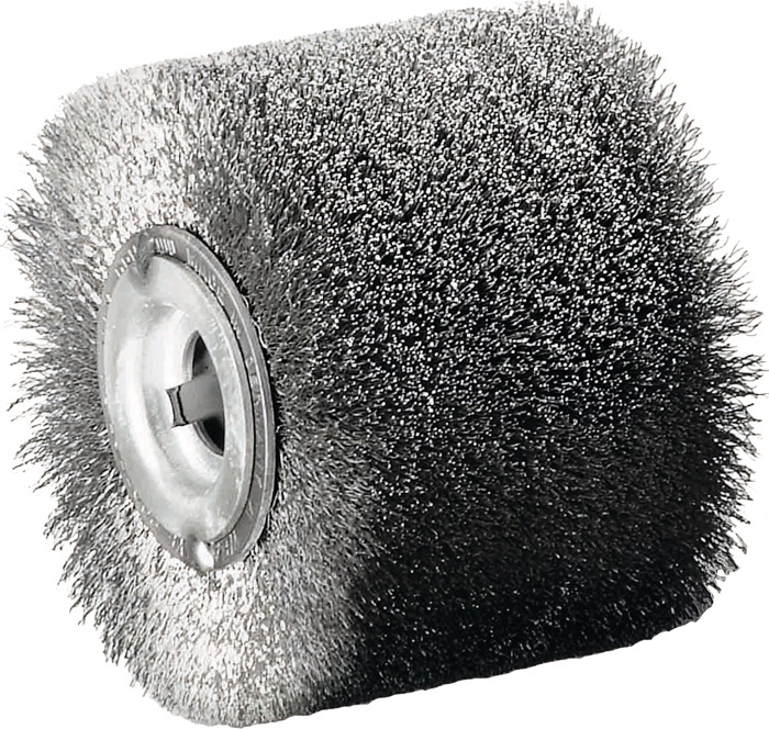 LESSMANN Satinierwalze VA-Stahldraht