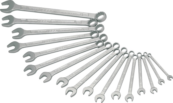 HAZET Ringmaulschlüssel-Satz 600N 12-tlg.SW min.10-22mm CV-Stahl HAZET