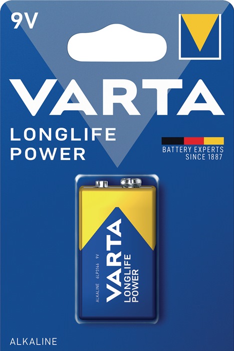 VARTA Batterie 9 V 6LP3146-E Block 580 mAh - Vorteilspack