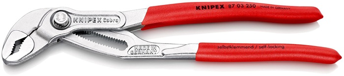 KNIPEX Wasserpumpenzange Länge 250 mm Spannweite 46 mm