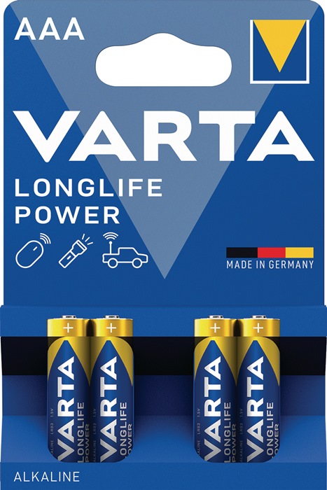 VARTA Batterie 1,5 V AAA-AM4-Micro 1240 mAh - Vorteilspack
