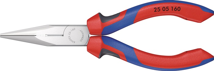 KNIPEX Flachrundzange Länge 160 mm flach/rund gerade