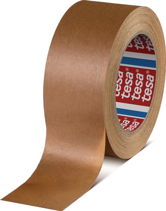 TESA Verpackungsklebeband Papier chamois - Vorteilspack